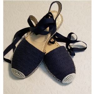 Blue Espadrilles